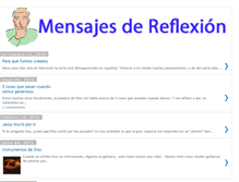 Tablet Screenshot of mensajesdereflexion.org